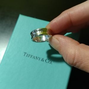 Tiffany & Co 1837 silver ring